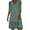 Green, variant on TJAZFJPA Date Night Dress Women Christmas Sweatershirts Long Sleeve Crewneck Oversized Printed Lightweight Midi Pullover Dress Smocked Dresses for Women Pearl Maternity Dress