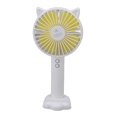 thumbnail image 3 of Hand Held Fan, USB Powered ABS PC Rechargeable Mini Fan Portable Convenient Practical  For Outdoors For Home Dark Blue,Light Blue,White,Pink, 3 of 8