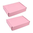thumbnail image 1 of juego de cajas de regalo de papel para aviones pequeños, caja de embalaje de cartón corrugado, 1 of 6