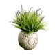 thumbnail image 1 of Injueey 12x verde elegante bajo mantenimiento pastos ecológico maceta colgante flores artificiales, 1 of 6