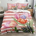 thumbnail image 1 of EGNMCR Three Piece Bedding Set Mother's Day Series Bedroom Home Decoration Three Piece Bedding Set piece set, 1 of 1