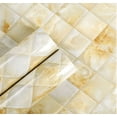 thumbnail image 4 of MOYISHI Marble Contact Paper 24 x 118 inches Peel Stick Wallpaper Marble Vinyl Paper Roll Kitchen countertop Cabinet Furniture Wallpaper Thick Vinyl Film, 4 of 9