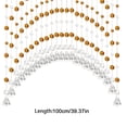 thumbnail image 3 of Crystal Pendant,1*Crystal Door Curtain,Elegant Crystal Glass Bead Curtain Luxurious Window Door Divider for Living Room Bedroom Or Wedding Decor Sparkling Beads, 3 of 7