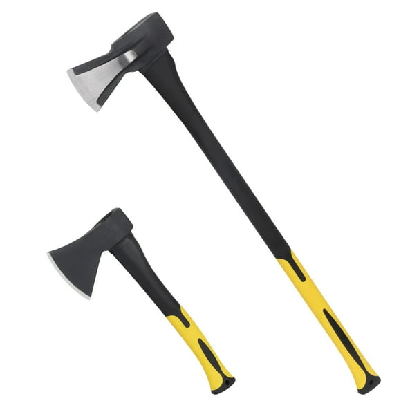 TimberMaster Axe and Hatchet Camping Set