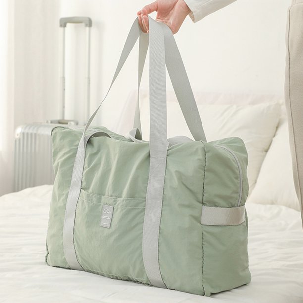 Bolsa De Ejercicios Bolso de fitness de nailon bolsas de gimnasio portátiles plegables para fútbol al aire libre (verde)
