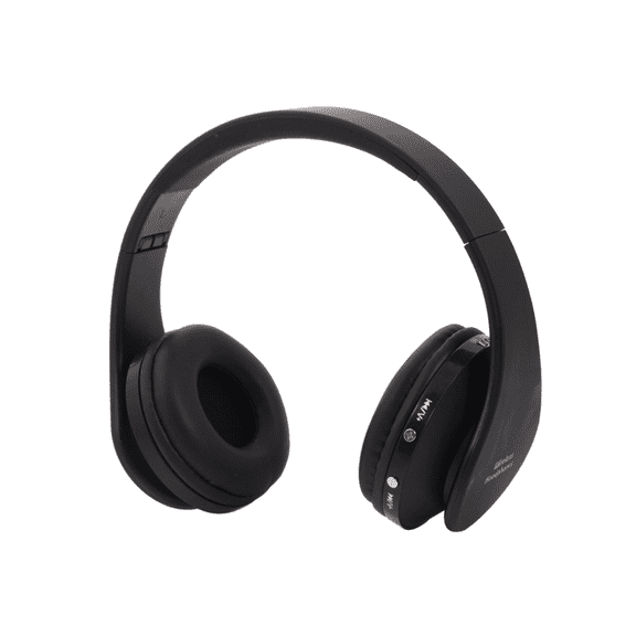 NX-8252 Foldable Wireless Stereo Headset Sports Bluetooth Headphone with Mic for iPhone/iPad/PC(black)