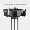 thumbnail image 2 of Amdohai 35mm Diameter 3-Blade 4T Drilling Bit Holes 45# Steel Handle Hand /Lithium/Table Drill Accessory, 2 of 7