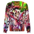 thumbnail image 2 of Hazbin Hotel Unisex Pullover Hoodie Fashion Round Neck Sweatshirts Sweater For Mens Womens, 2 of 6