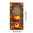thumbnail image 4 of KKOUHV Thanksgiving Decorations, Fall Harvest Door Covers for Front Door Cover, Turkey Pumpkin Fall Door Cover, Indoor Outdoor Party Photo Booth Props, 4 of 7