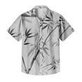 thumbnail image 3 of Yiaimeir Men Short Sleeve Tops Summer Casual Hawaiian Beach Shirt,Size M-4XL, 3 of 4