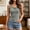 Gray, variant on Women's Summer Thread Top Baeitkot Women's Summer Thread Button Strap Tank Top Sleeveless Outerwear Or Base Layer Solid Color Covers Side Bust Thin and Slim- Top Black M