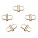 thumbnail image 4 of 5 hebillas de metal para ajustar correas de cadena, cierre de tornillo, accesorios para mochilas, maletas y manualidades (doradas), 4 of 5