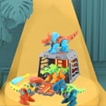 thumbnail image 4 of Desmontar Los Juguetes de con Destornillador Surtido de Juguete de Rompecabezas para Cumpleaños CUTICAT Montaje de bricolaje dinosaurios, 4 of 7