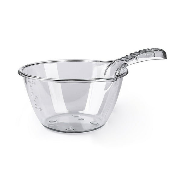 Momihoom Clear Plastic Measuring Cup with Handle and Spout for Kitchen Baking and Cooking