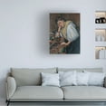 thumbnail image 2 of Cezanne 'Young Italian Woman At A Table' Canvas Art, 2 of 4