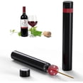 thumbnail image 1 of Bouchon de Pneu, Bouchon de Pneu Pression d'air 7S Bouchon en Liège, Capsuleur Vin Rouge Outils Ouverture de Bouteille Portable Vin Accessoire Professionnel, 1 of 5