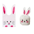 thumbnail image 6 of AURIGATE Easter Bunny Ear Treat Bags 5.31x8.66in, 50-Pack Plastic Cartoon Bunny Candy & Goodie Bags, Festive Easter Party Supplies, 6 of 8