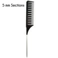 Highlighting Combs Set of 4 Black Highlight Combs Foiling Combs for