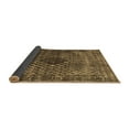 thumbnail image 2 of Ahgly Company Indoor Square Abstract Brown Contemporary Area Rugs, 8' Square, 2 of 4