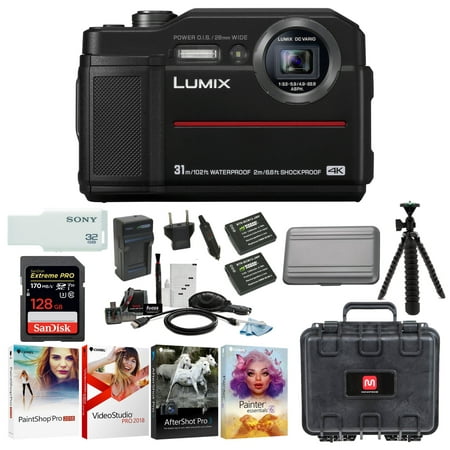 Panasonic LUMIX TS7 Waterproof Tough Digital Camera (Black) Ultimate