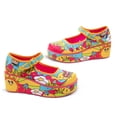 thumbnail image 7 of Hot Chocolate Design Women's Platform Shoes – Love on the Road Mary Jane, Buckle Closure, Road Trip Design, 2.2" Platform Heel, Rubber Sole, Cushioned Insole, Size 9, 7 of 7