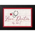 thumbnail image 2 of Reed, Tara 14x11 Black Modern Framed Museum Art Print Titled - Valentines landscape sentiment IV-Love Doctor, 2 of 5