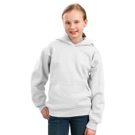 Driver Youth Sweatshirt - Port & Company Youth Pullover Pouch Pocket Sweatshirt