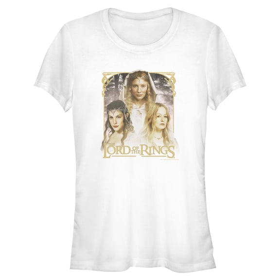 Juniors The Lord of the Rings Ladies of Middle Earth T Shirt