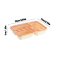 thumbnail image 3 of HongHeng Bento Box for Adults, 3-Compartment Food Storage Containers, Microwave and Dishwasher Safe, Suitable for office and Outdoor, 3 of 6