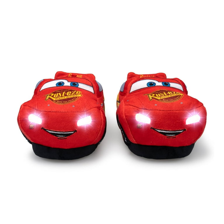 Light Up Lightning Mcqueen Slippers For Adults Lightning McQueen