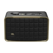 JBL Authentics 200 - Smart home speaker with Wi-Fi, Bluetooth and Voice Assistants with retro design - Black