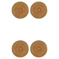 thumbnail image 2 of Wweixi Round Braided Rattan Tablemats Wide Application Insulation Performance Durable Non-skid Bamboo As Shown 2Set, 2 of 6