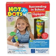 Educational Insights Hot Dot Jr. Succeeding in School Set with Highlights, Homeschool & School Readiness, 160 Multi-Subject Lessons, Interactive Pen Included, Ages 5+
