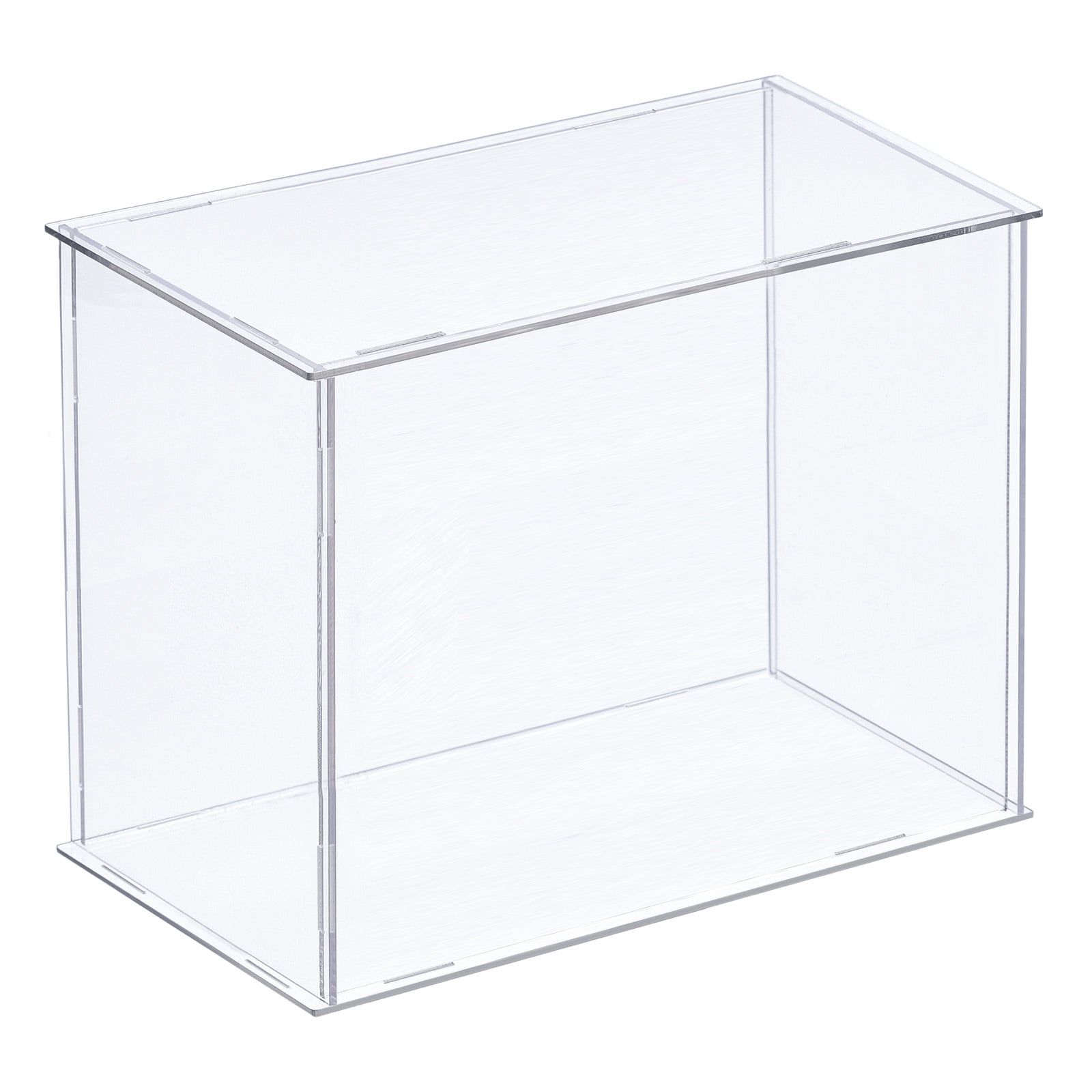 Acrylic Display Case Plastic Box Cube Storage Box Transparent Assemble