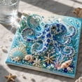 thumbnail image 4 of Ocean Theme Pearl Art DIY Kit, Octopus DIY Pearl Painting Kit, Ocean Diamond Art for Adults & Beginners, Sparkling Coastal Wall Decor(Octopus), 4 of 9