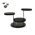 thumbnail image 2 of Soporte De Joyería, Soporte De Joyería De Diseño Circular Simple De 3 Capas, Estante De Exhibición De Joyería De Acrílico Negro Para Exhibición De Joyería Advancent HA017142-00, 2 of 6