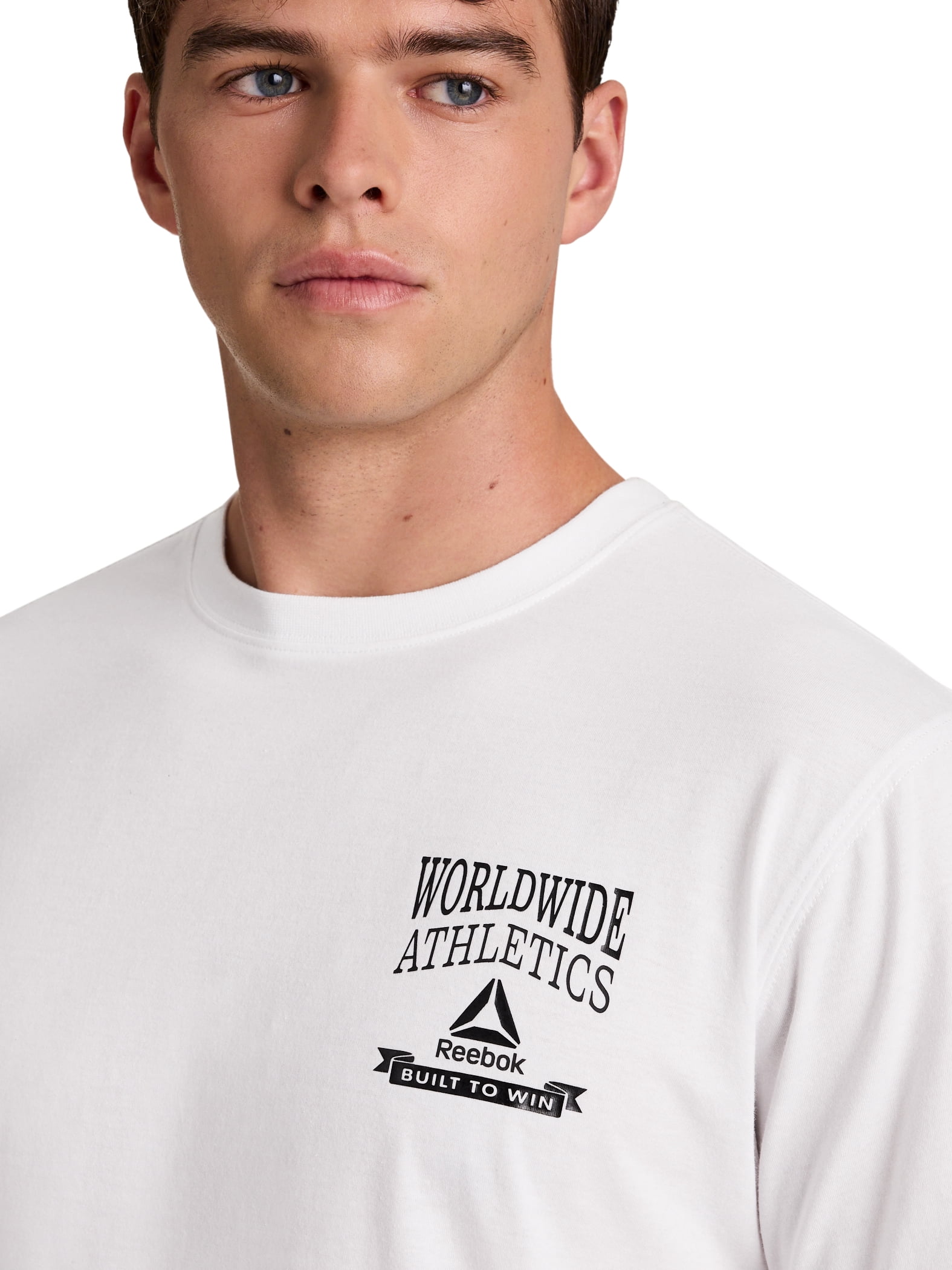 Reebok Men's and Big Men's Front and Back Graphic Tee Shirt, Unrivaled, Sizes XS-5XL