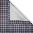 thumbnail image 6 of Ambesonne Checkered Valance & Curtain, Scotland Country Tile, 55"x36", Violet Pale Blue Salmon, 6 of 6