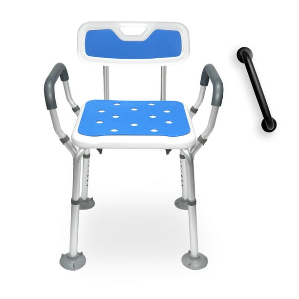 Bcareself Bath Chair Heavy Duty Shower Chair for Seniors