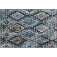thumbnail image 2 of Addison Rugs Mayfield Premium Machine Washable Transitional Aztec Brown Rectangle Rug, 1'8" x 2'6", 2 of 6