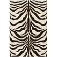 thumbnail image 2 of SAFAVIEH Cambridge Leah Geometric Wool Area Rug, Ivory/Brown, 6' x 9', 2 of 8