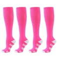 thumbnail image 1 of Dinheiro Calcetines de compresión de pantorrilla ancha Calcetines de soporte para enfermeras corriendorosa, 1 of 5