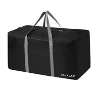 ZALALAS Travel Duffle Bag,96L Extra Large Duffel Bag Lightweight,Waterproof Bag for Men Women,Black