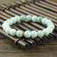 thumbnail image 2 of Brazalete de jadeíta valiente Pulseras talladas de jadeíta para hombre Pulsera de loto para mujer Passe part out, 2 of 3