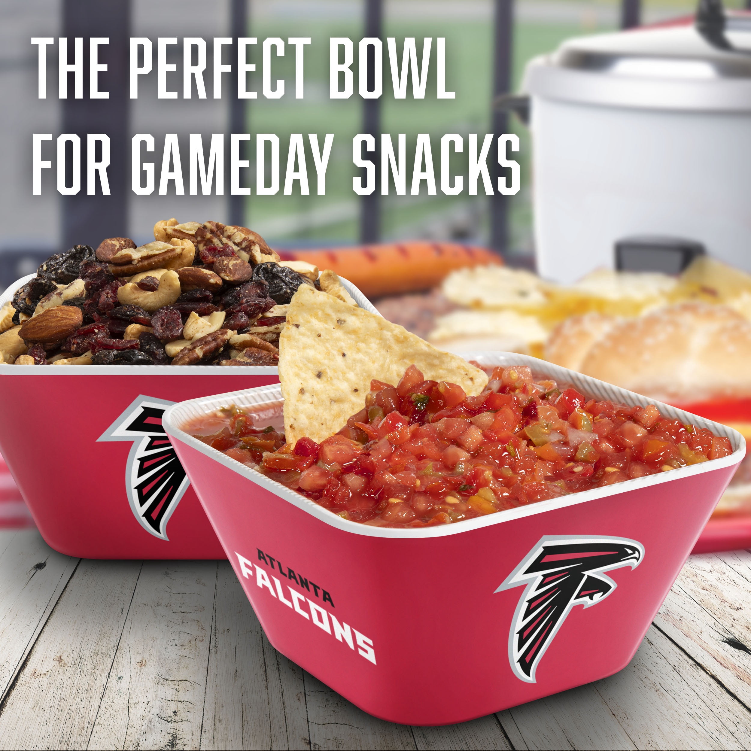YouTheFan NFL Atlanta Falcons Small Snack Bowl