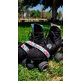 thumbnail image 4 of Mexican Embroidery Folk Flowers Print Adjustable Roller Skate Leash, 4 of 4