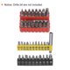 thumbnail image 5 of Uxcell 10 piezas organizador de soporte para puntas de destornillador 10 agujeros caja de almacenamiento de plástico para cualquier puntas de metal de 1/4", 5 of 6