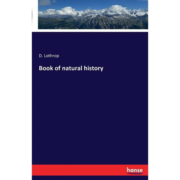 Book of natural history, (Paperback)