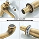 thumbnail image 3 of Mezclador monomando de lavabo con manija de cerámica para agua fría y caliente, grifo de baño antiguo de construcción de latón de primera calidad, 3 of 5