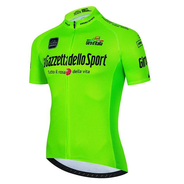 Tour De Italia D'ITALIA Ciclismo Jersey Conjuntos Hombres Bicicleta Manga corta Ciclismo Ropa Bicicleta Maillot Ciclismo Jersey Bib Shorts Tan Jianjun unisex
